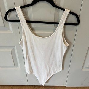 Abercrombie & Fitch White Body Suit